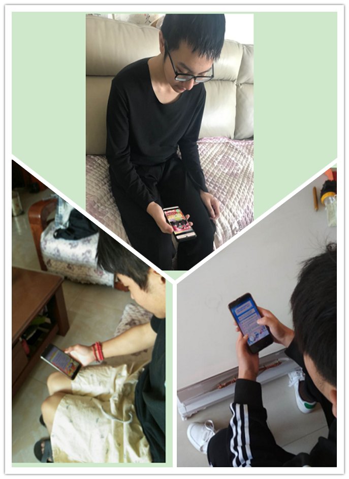 同学们一致反映跟着小主持人在互动中拜